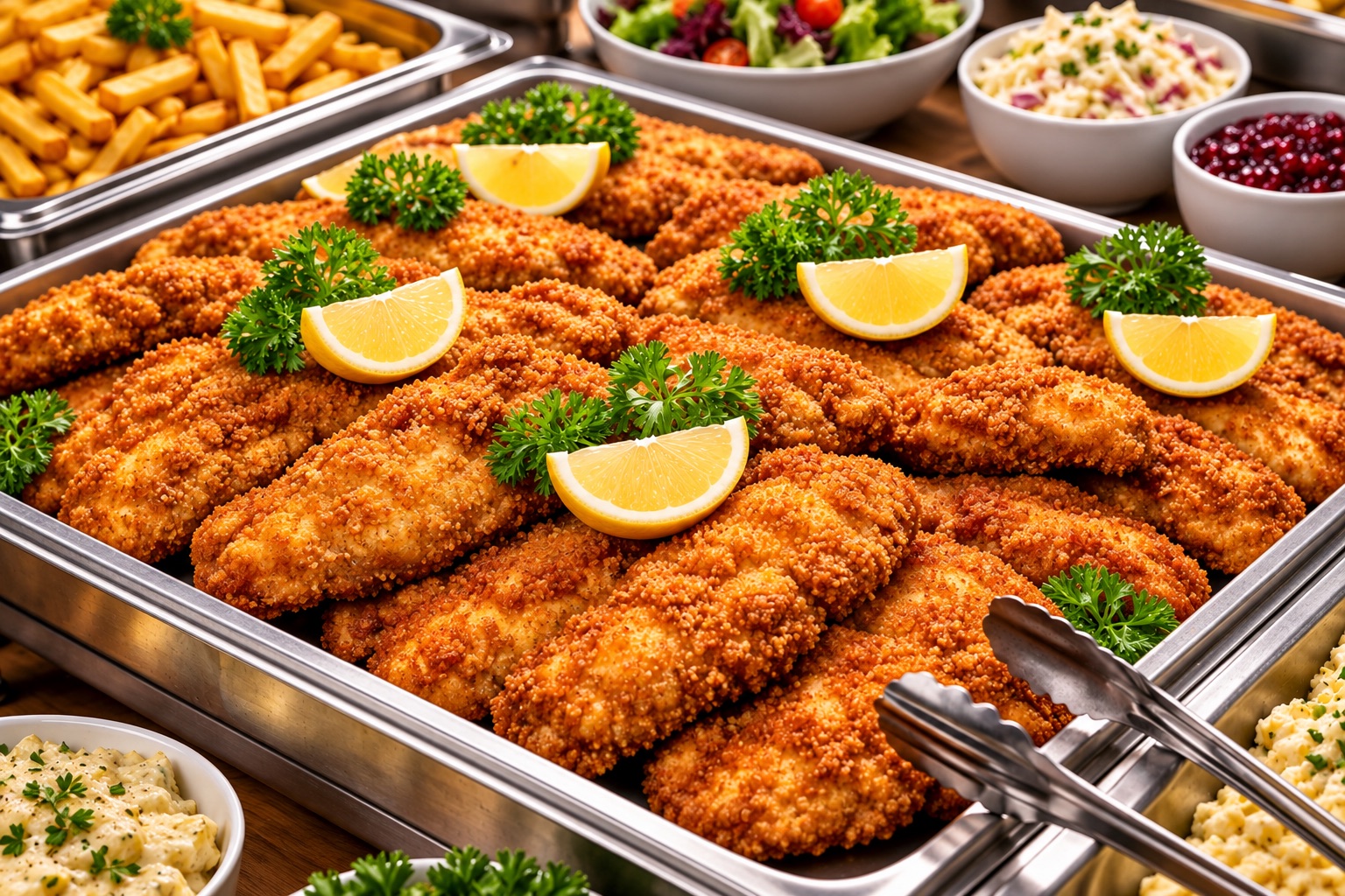 SCHNITZEL-MENÜ