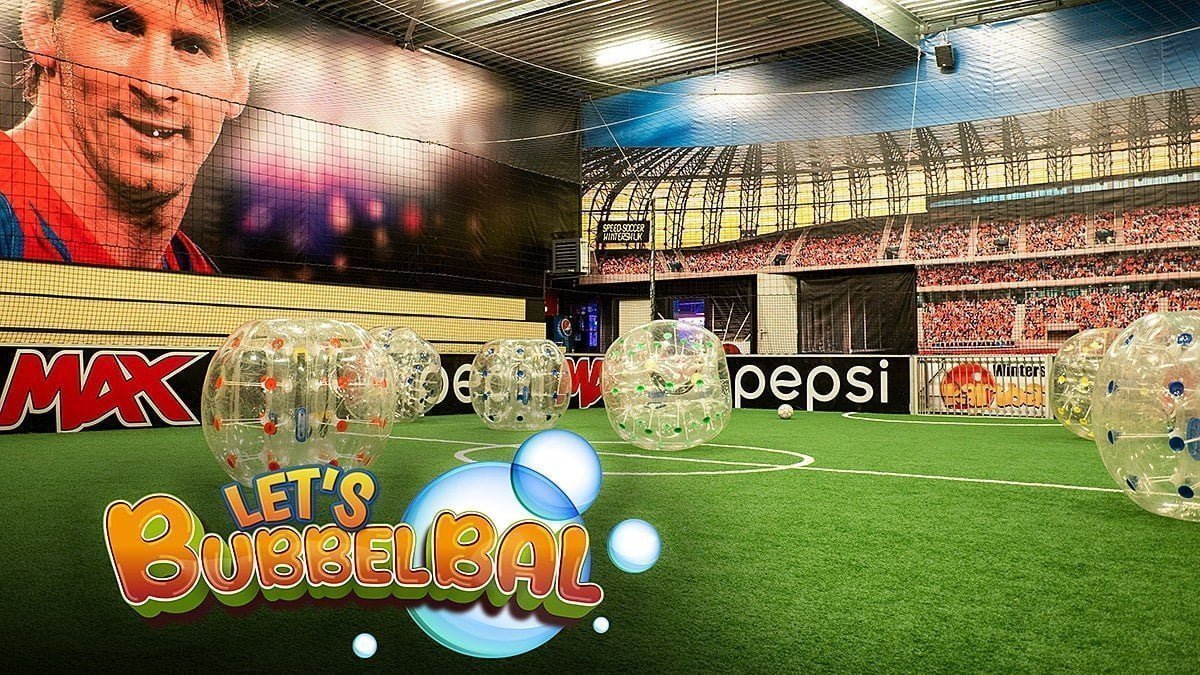 Bubbelball spelen bij Kartbaan Winterswijk