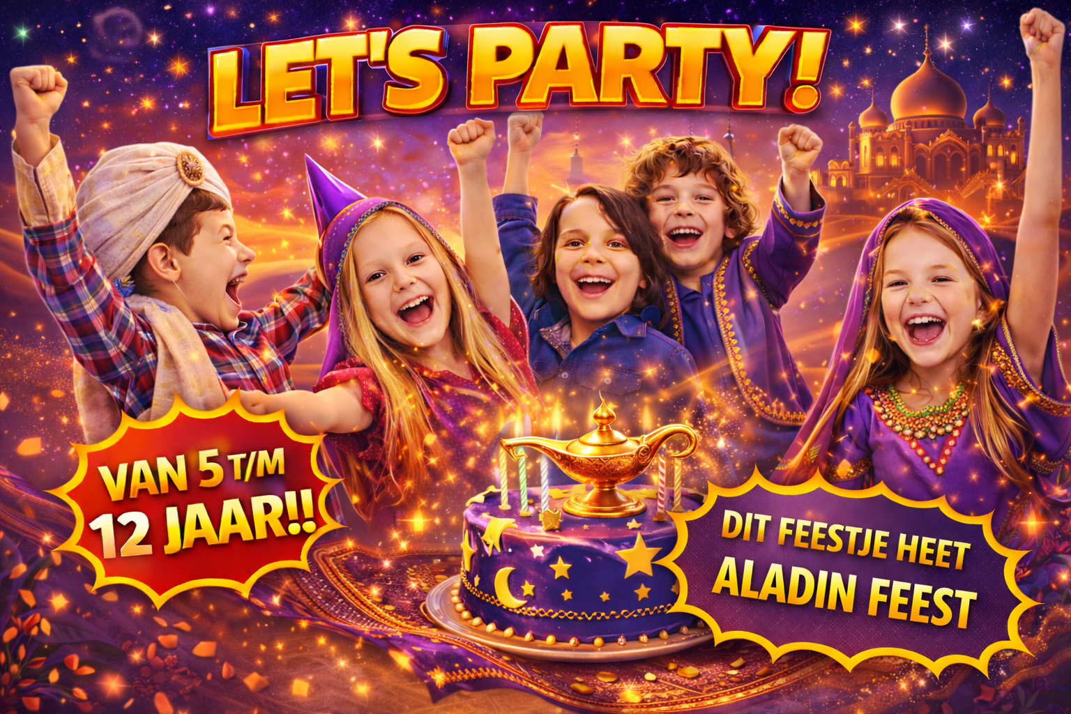 Kinderparty Aladdin