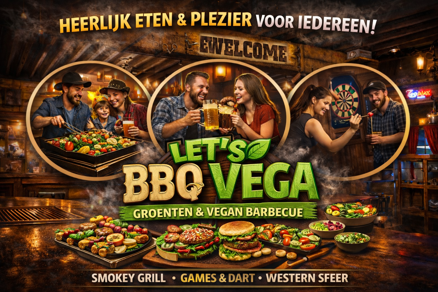 Vegetarisches Barbecue