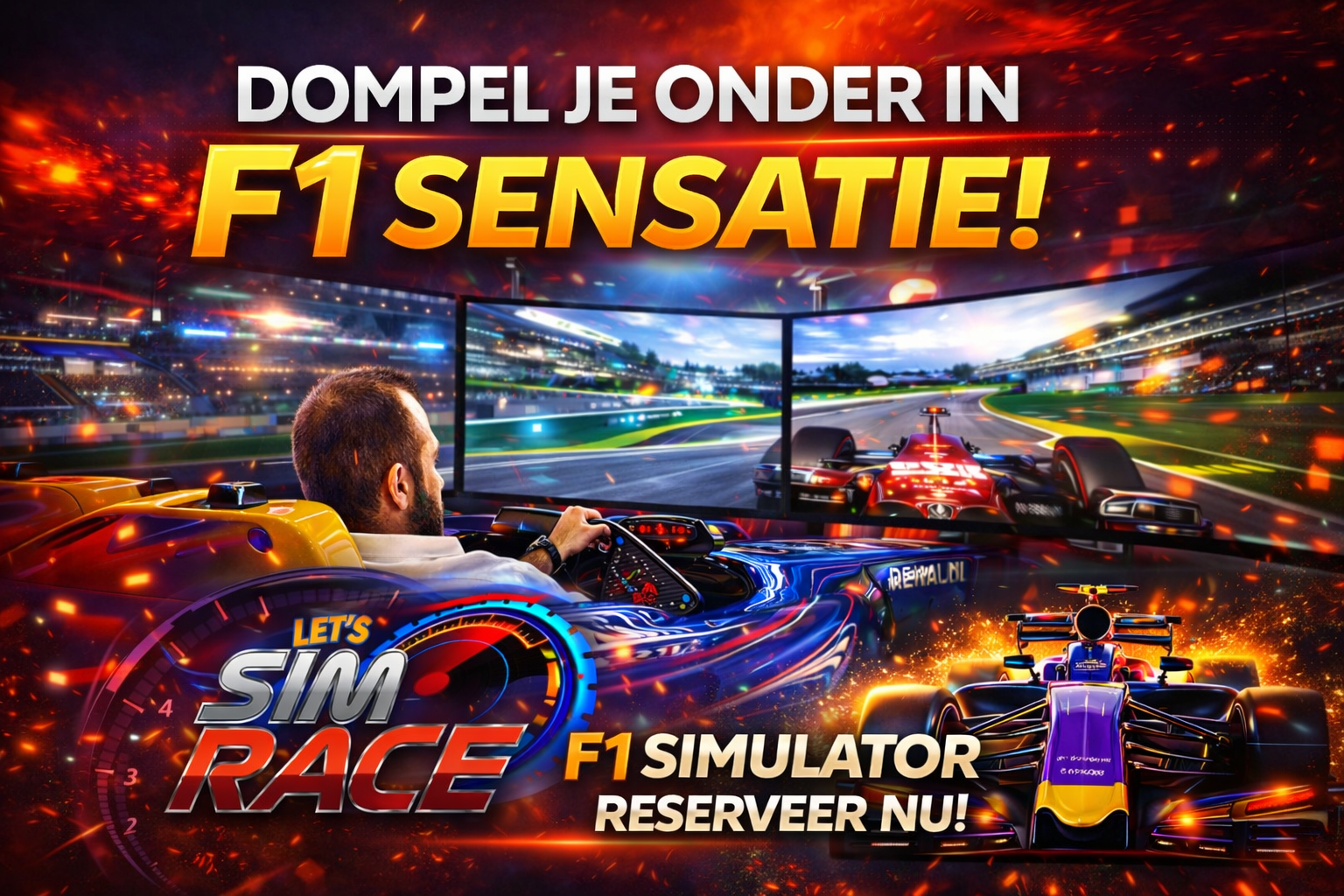 F1-Simulator 5 Minuten