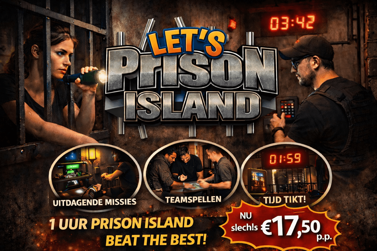 Prison Island 1 Stunde