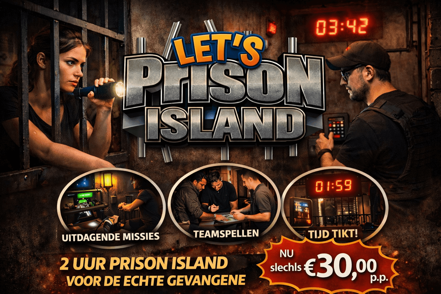 Prison Island 2 Stunden