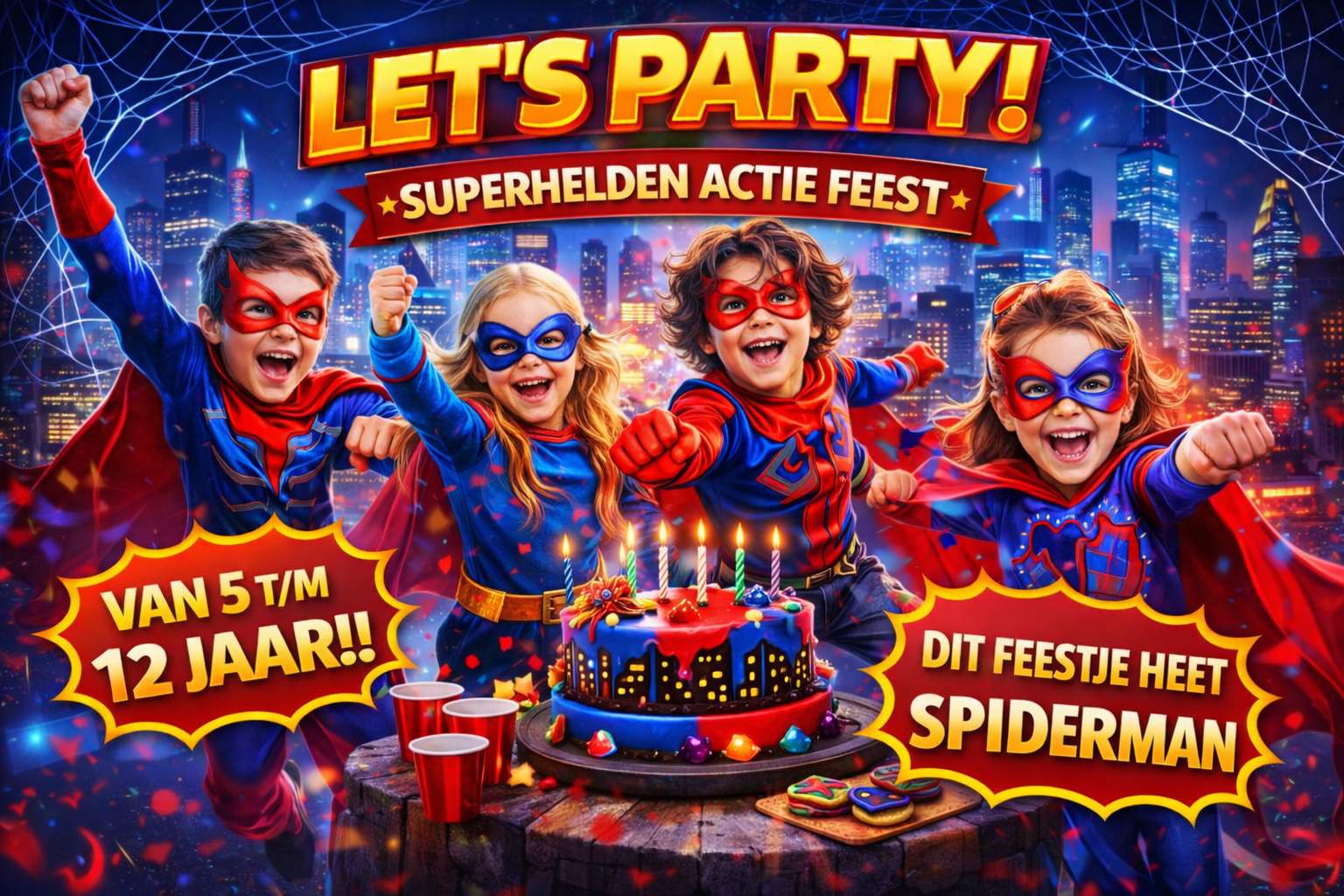 Kindergeburtstag Spiderman