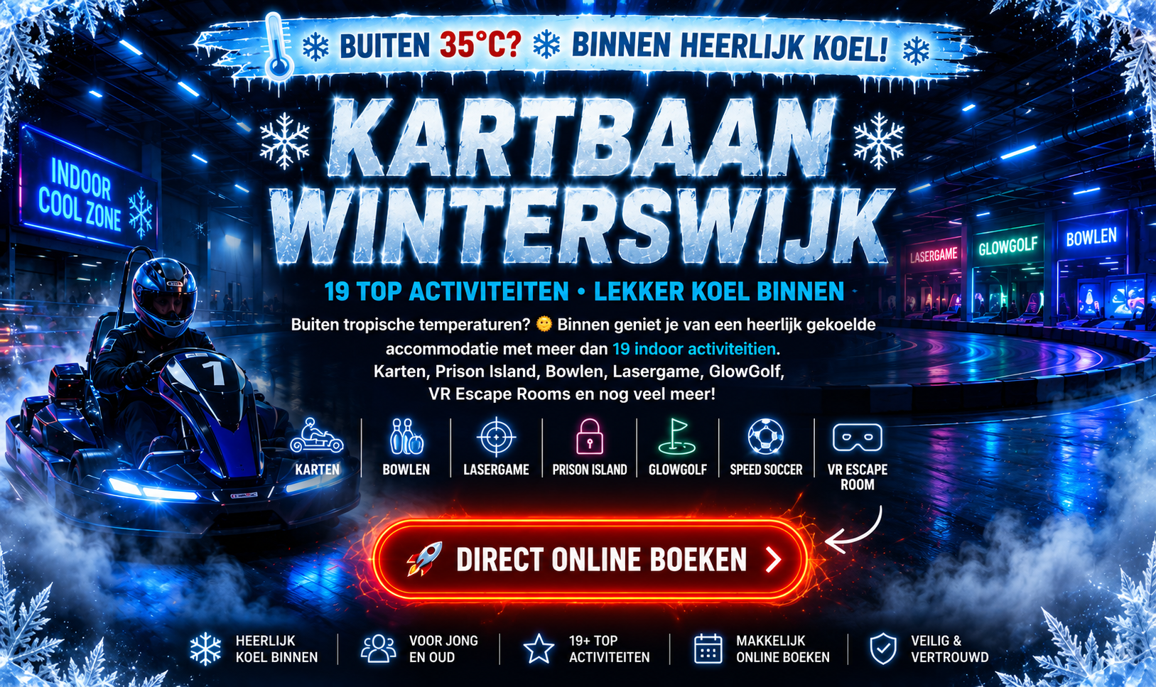 Kartbaan Winterswijk - 19 Indoor Activiteiten
