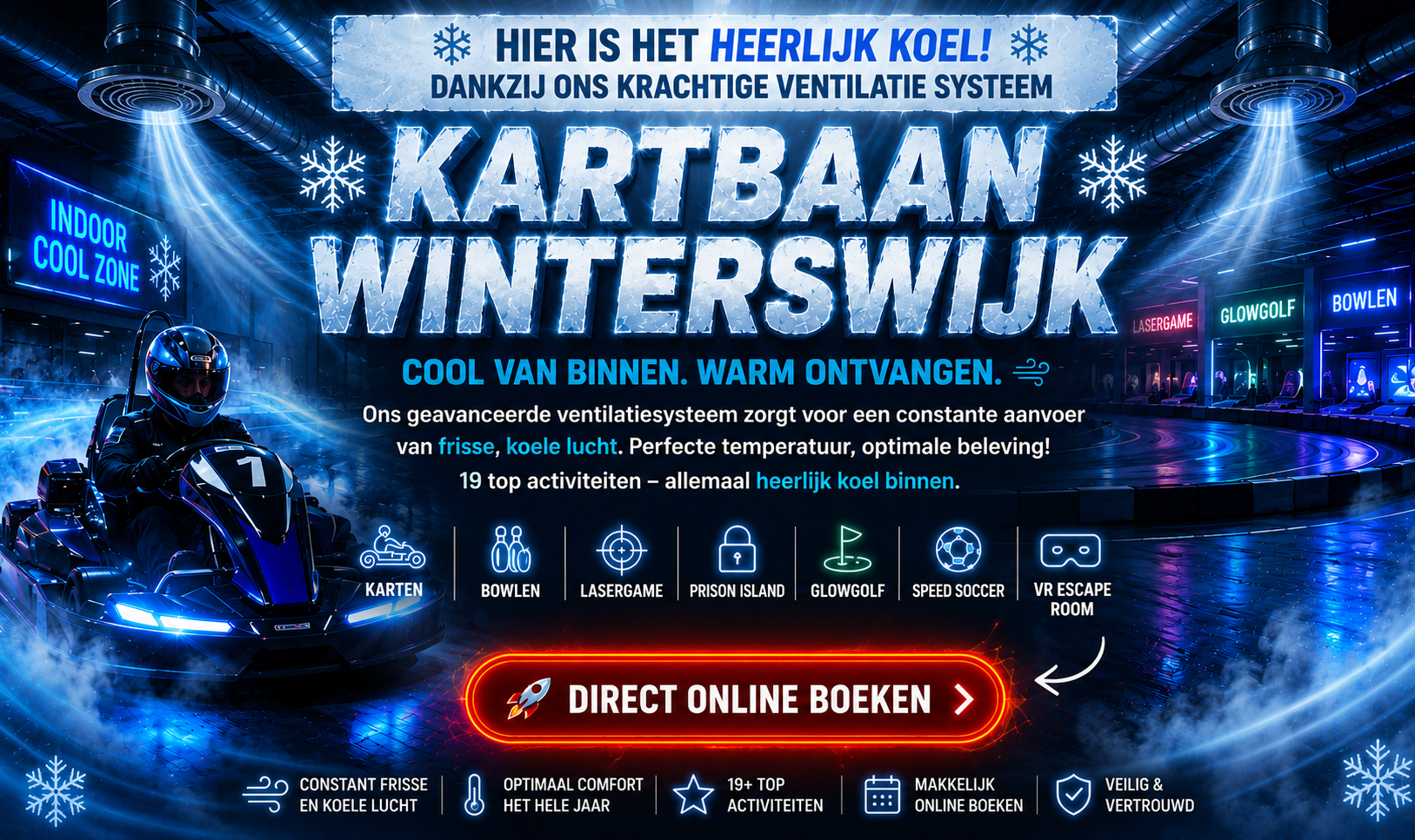 Kartbaan Winterswijk - 19 Indoor Activiteiten