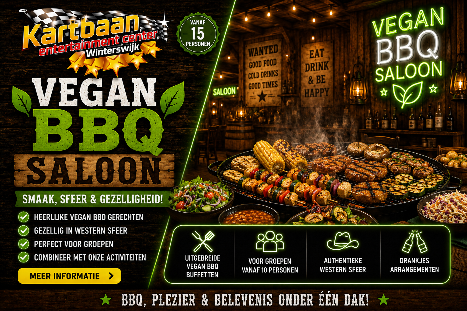 Vegetarisches Barbecue
