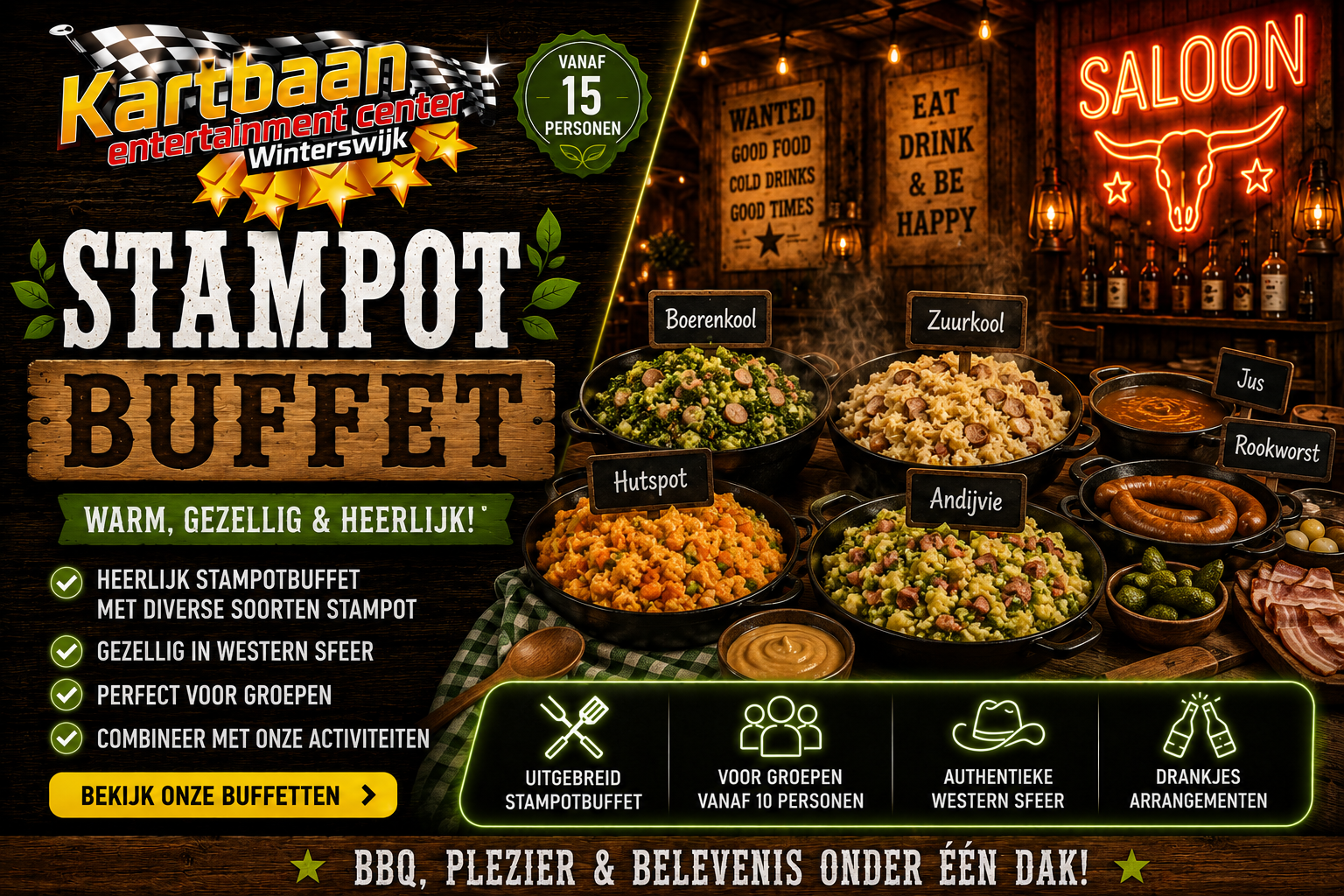 Stamppot-Buffet