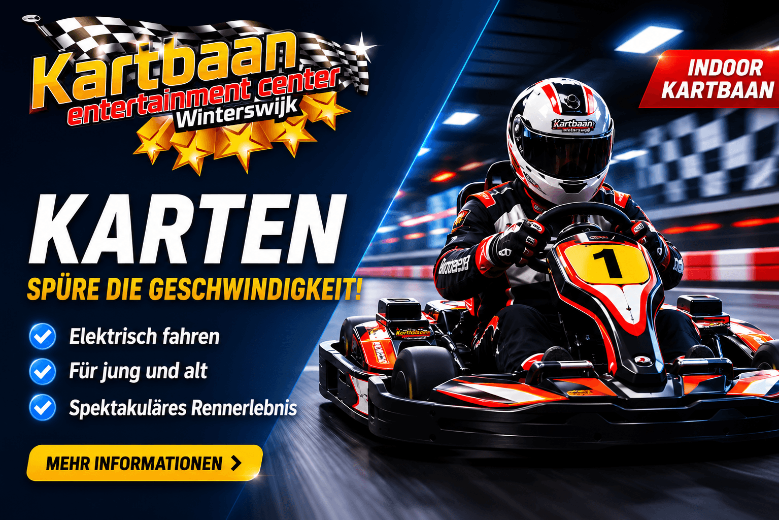Kart-Aktion: 3 Mal 10 Minuten