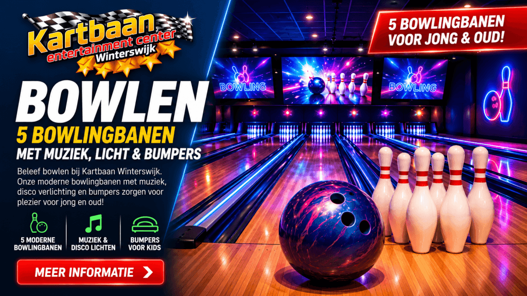 Bowlen bei Kartbaan Winterswijk